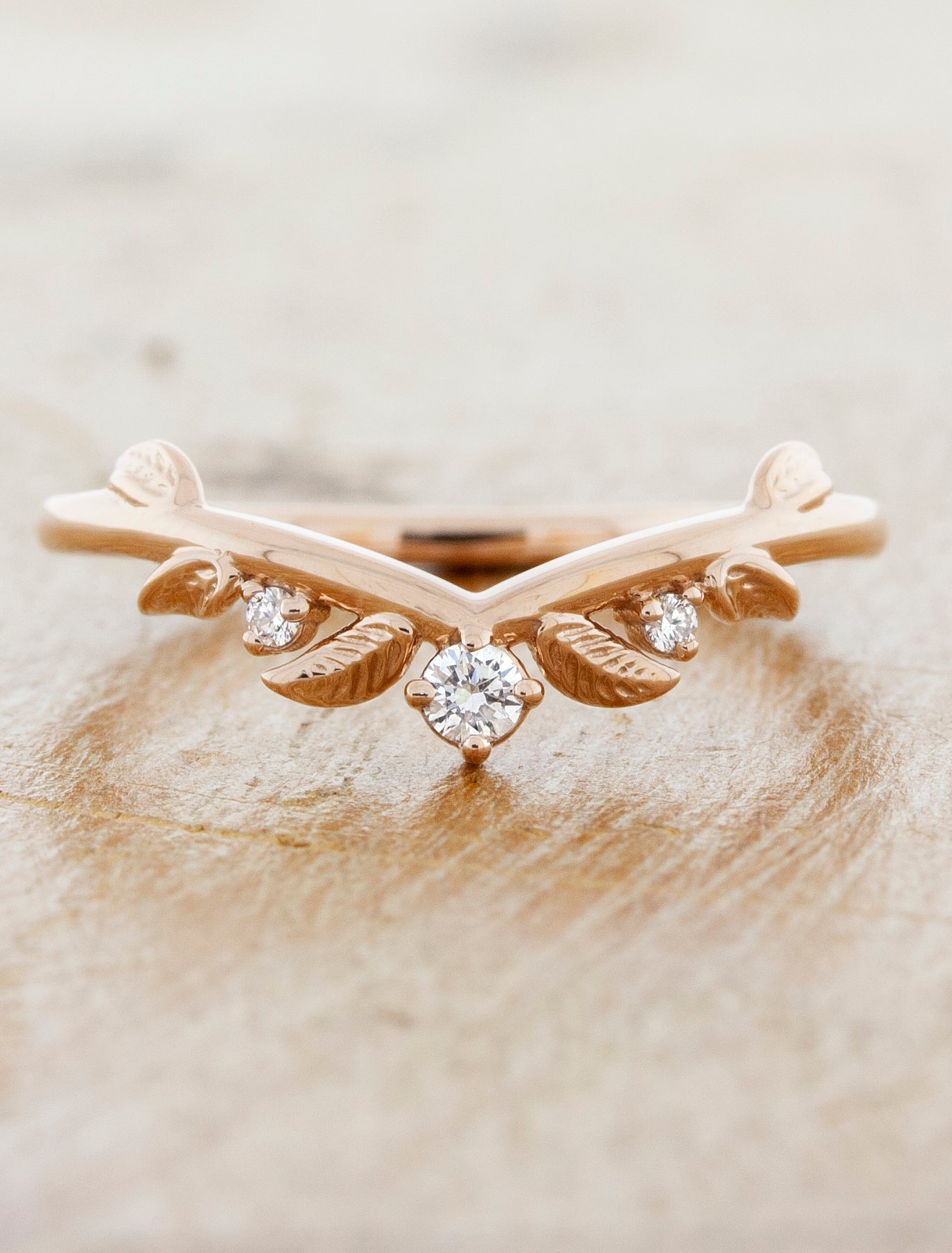 caption:Adelina shown in 14k rose gold