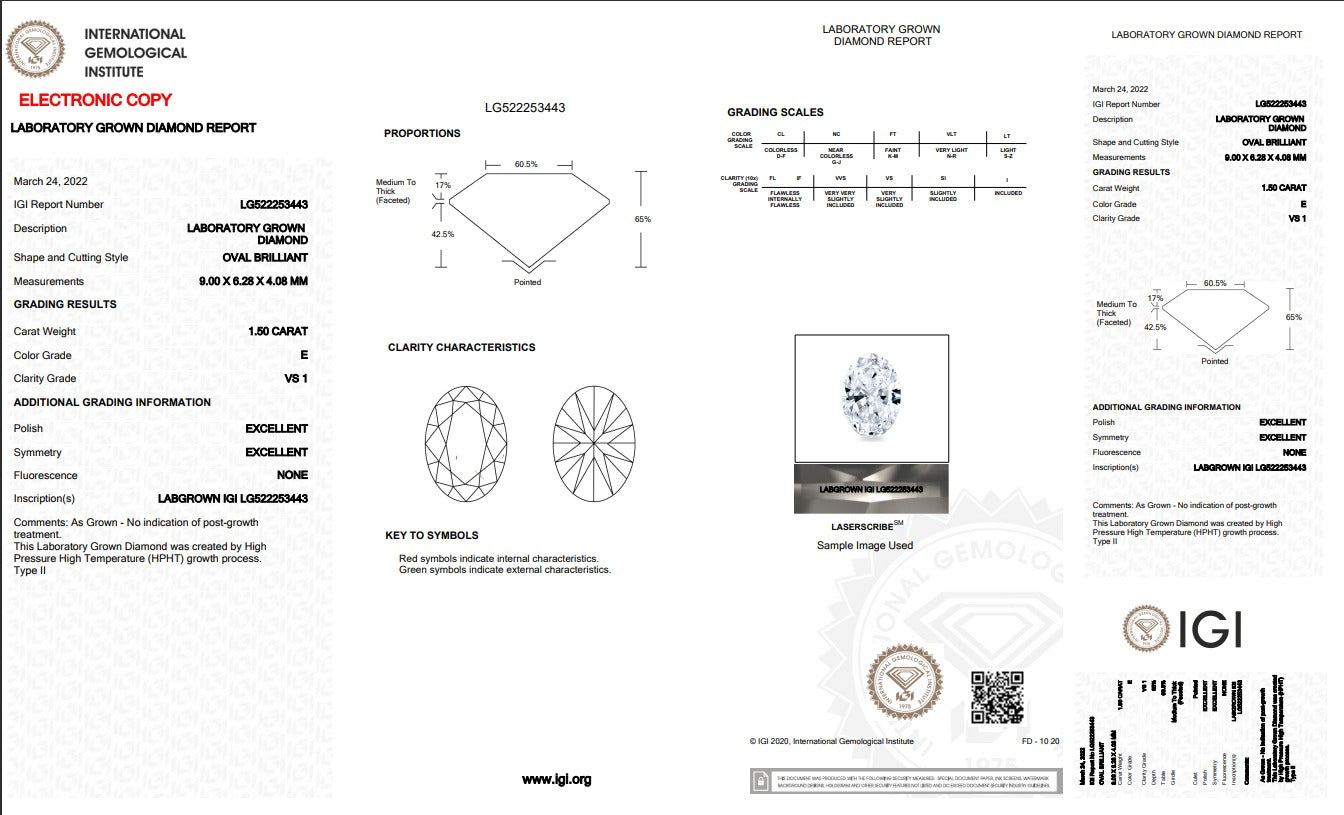 Rachael - 1.50ct Lab Diamond