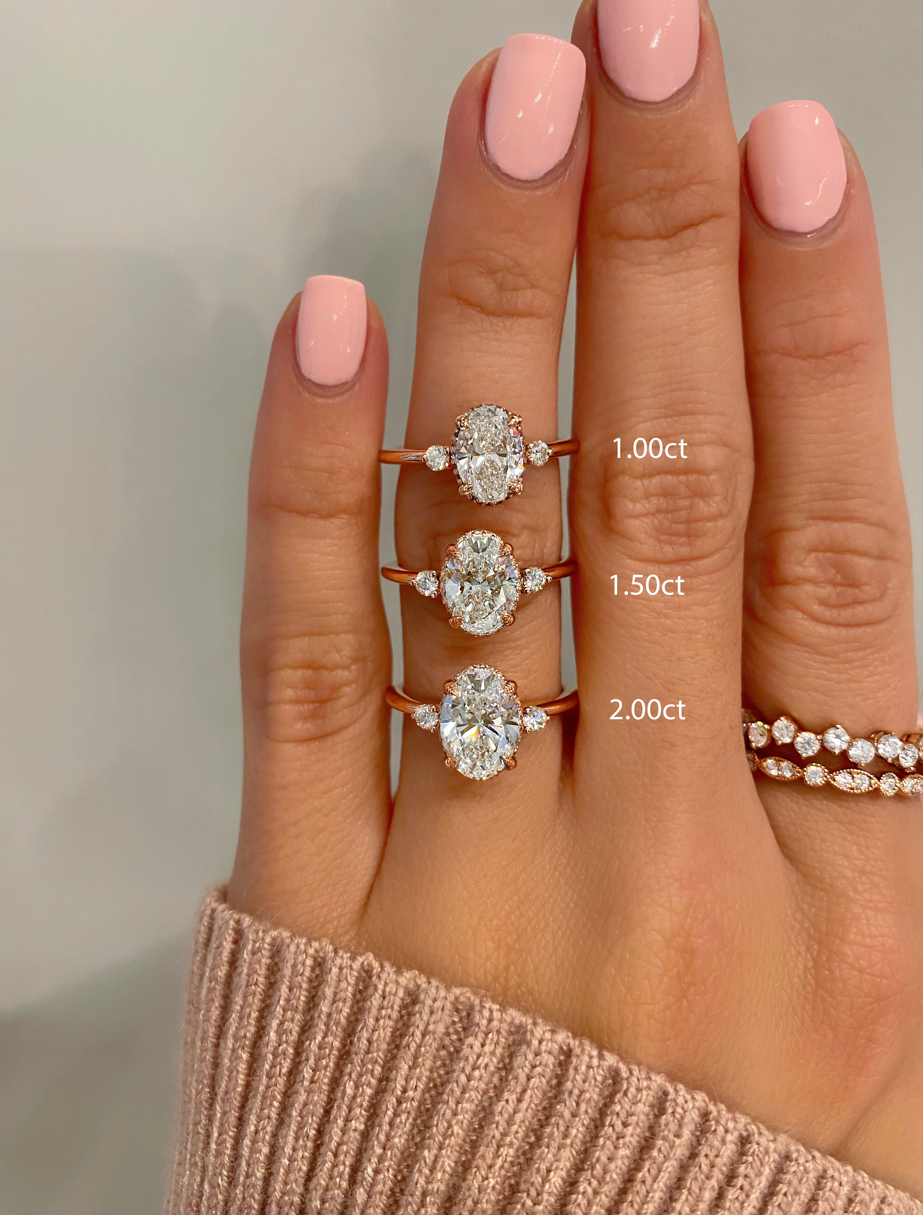 Alaska groep Aubergine Lebow: Vintage-inspired Oval Diamond engagement ring in Rose Gold | Ken &  Dana
