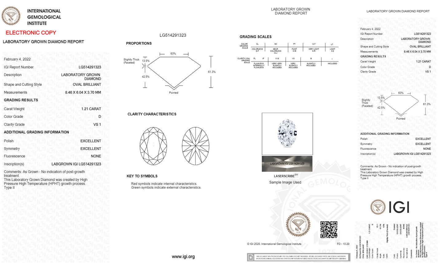 Rachael - 1.21ct Lab Diamond