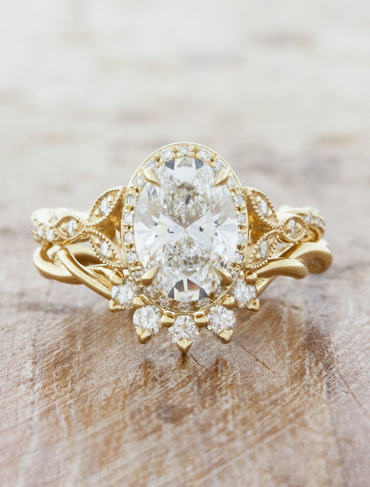 caption:Stacked with Milo wedding band