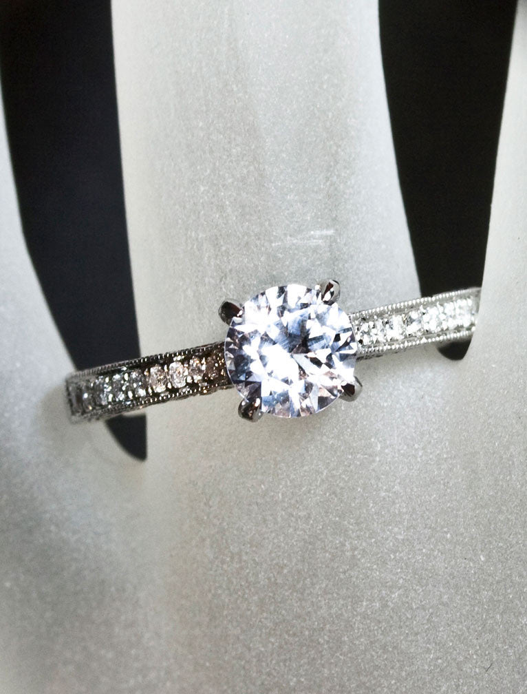 Vintage Inspired Engagement Ring