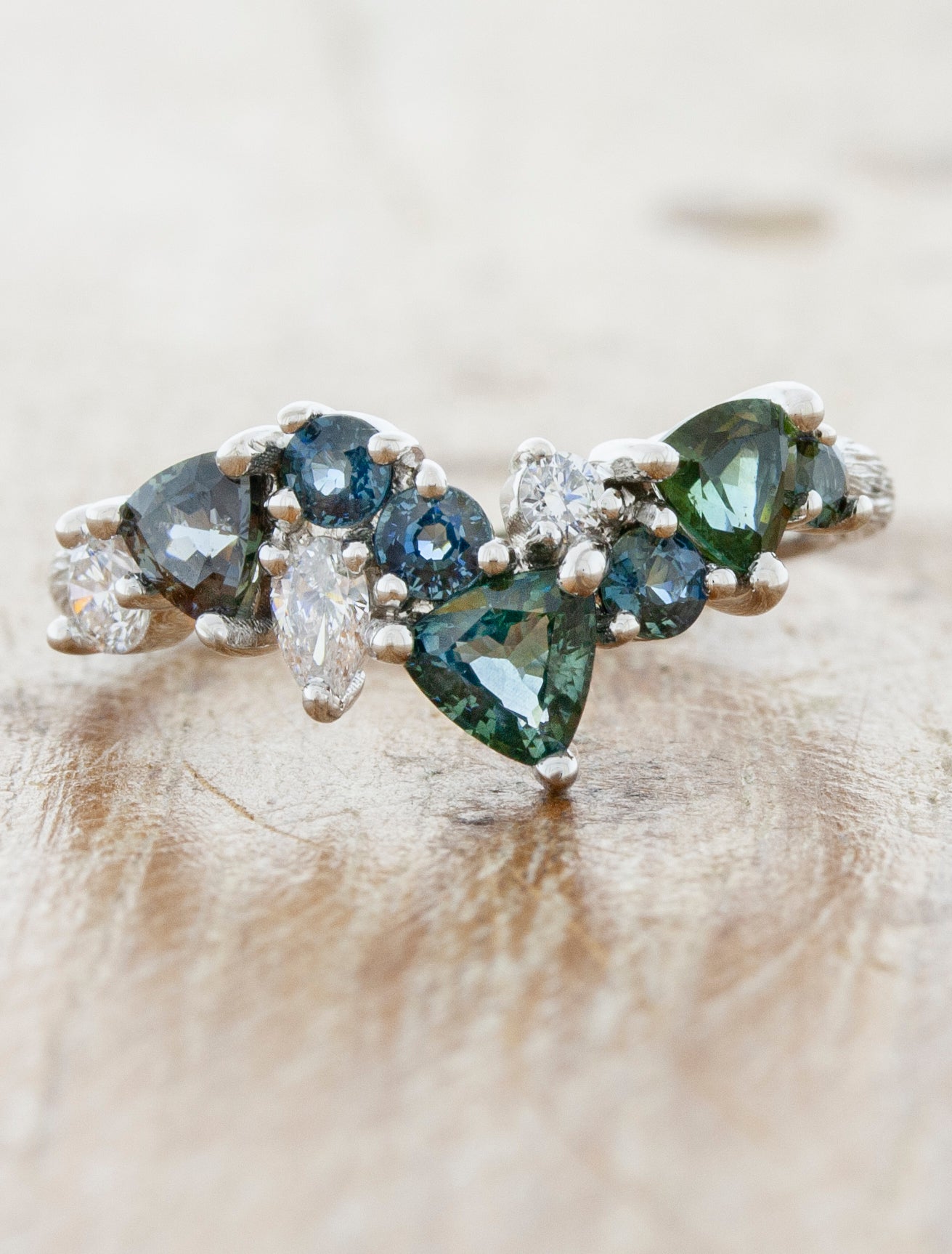 caption:Shown in 14k white gold