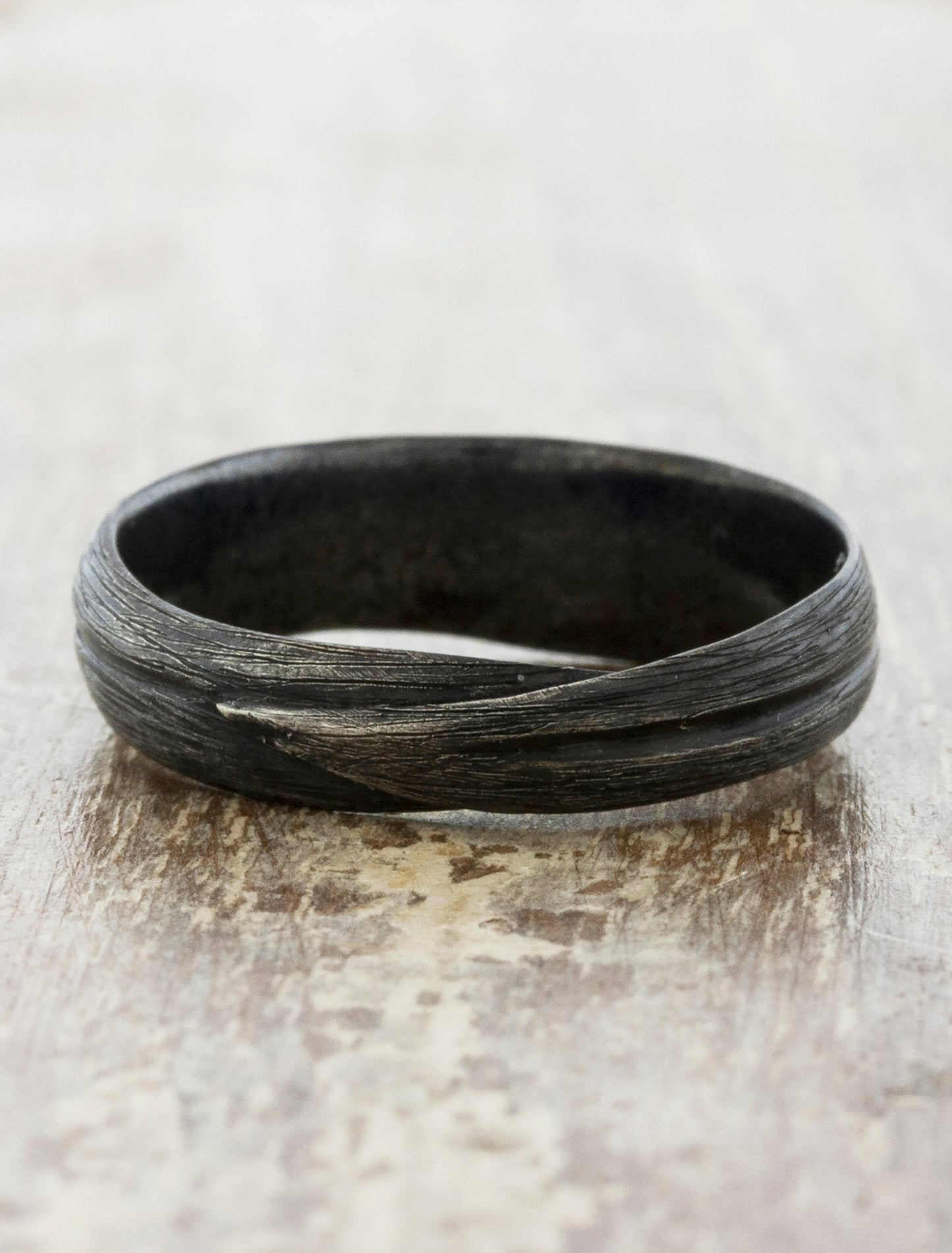 caption:Custom with black rhodium finish