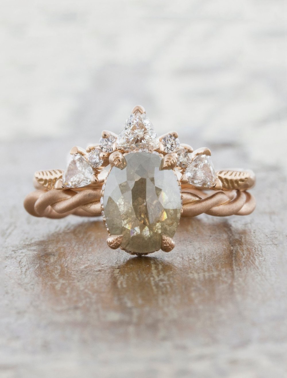 caption:Shown with Kai engagement ring