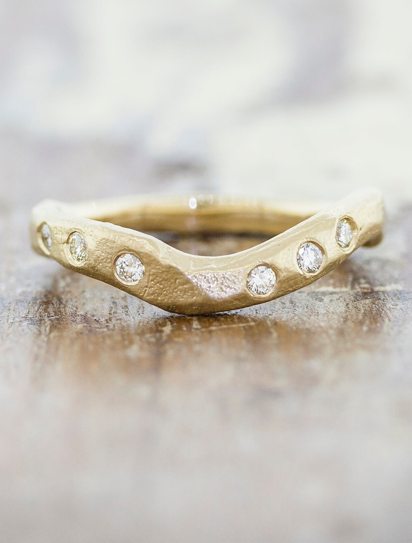 caption:Customized with diamond in 14k yellow gold