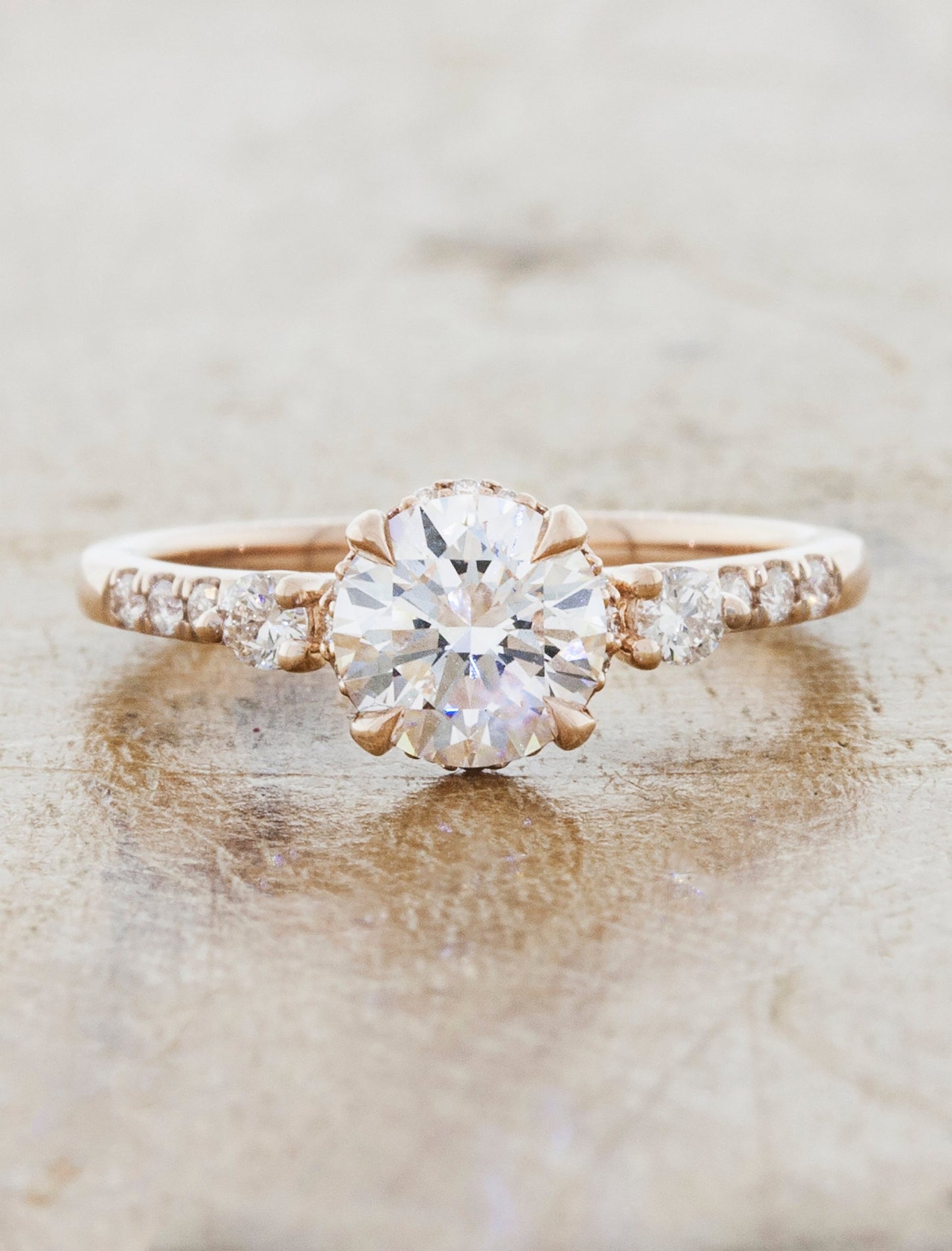 caption:Customized with diamonds on band