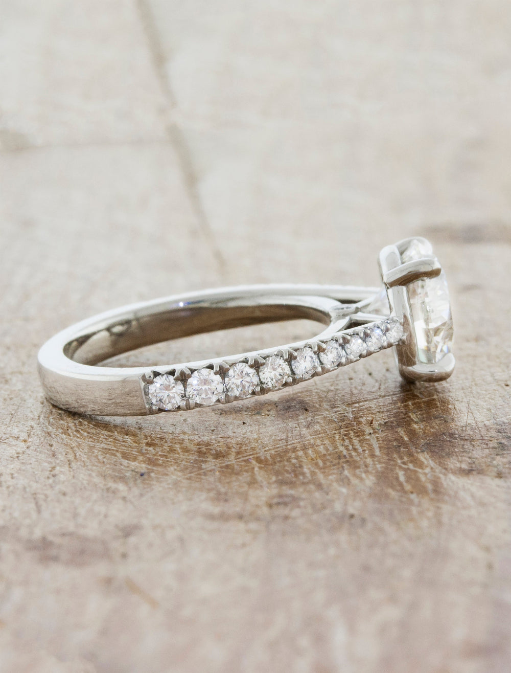 Saffron diamond ring Clearance