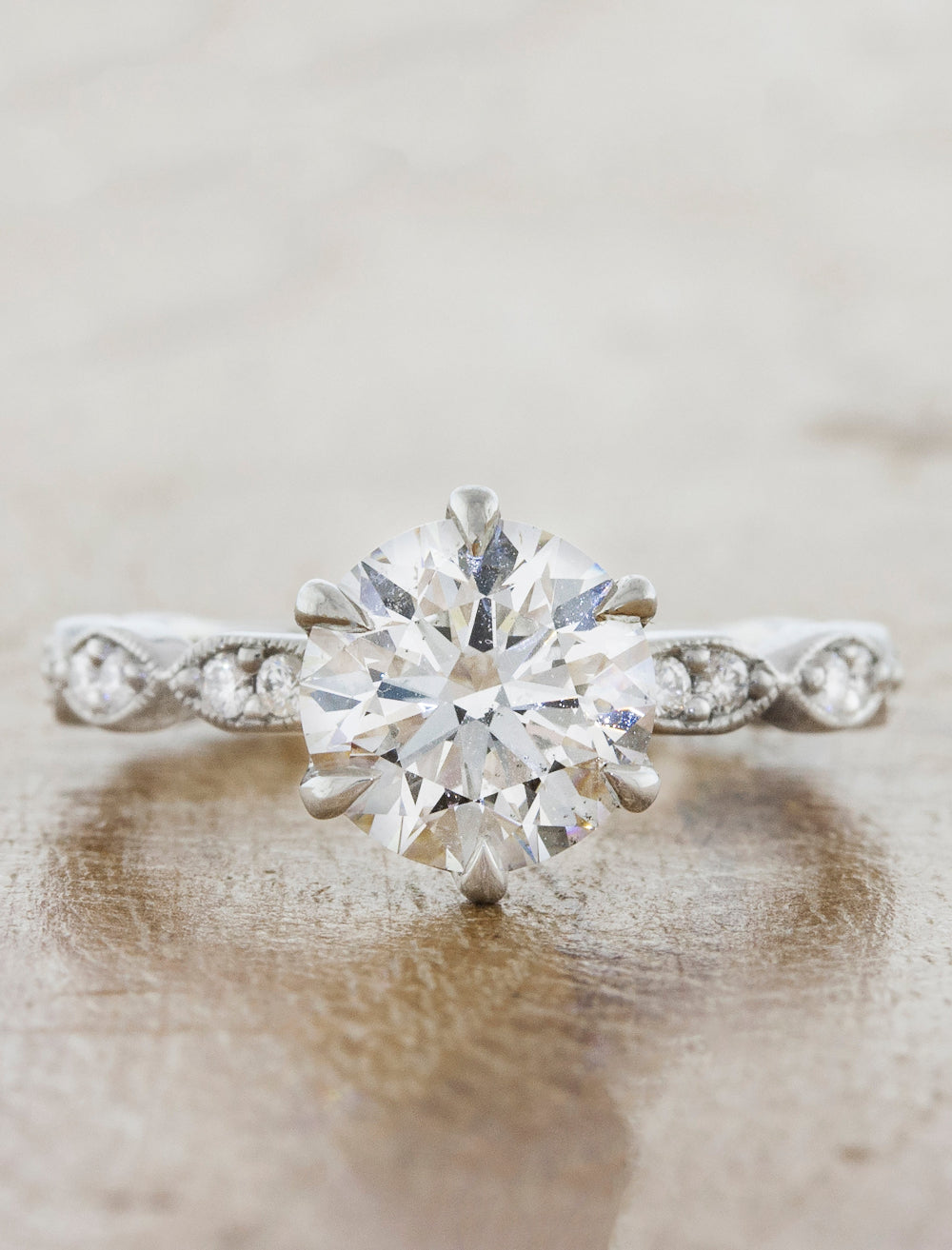 Naldis: Vintage-Inspired Carat Diamond Engagement Ring Ken