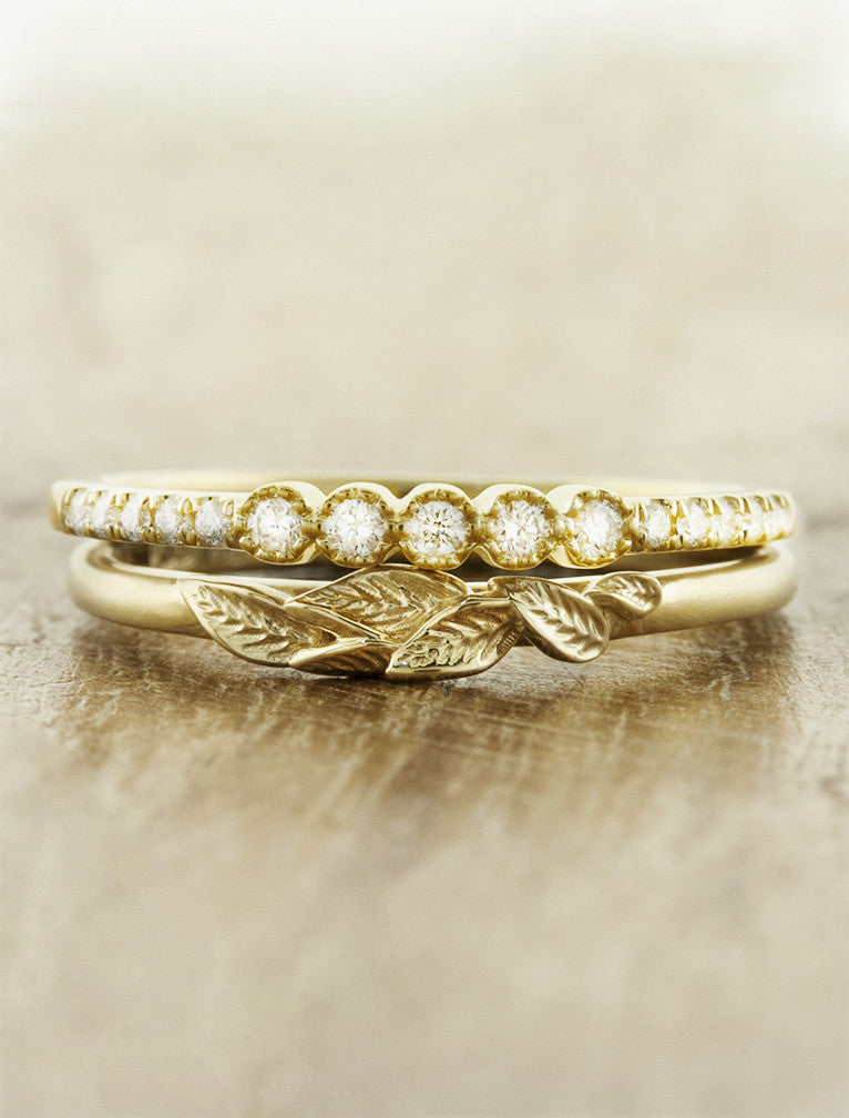 caption:Paired with Elowen wedding band