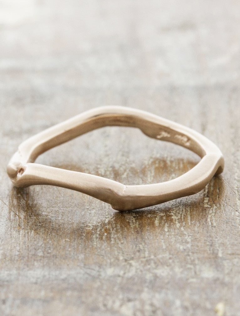 caption:Shown in 14k rose gold