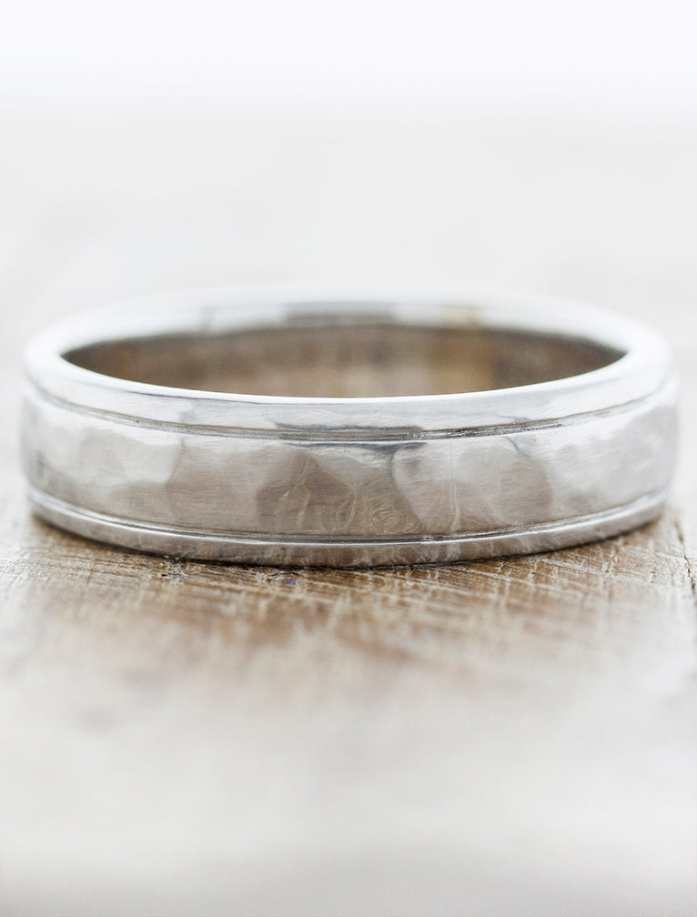 Modern Men's 6mm Dome Wedding band