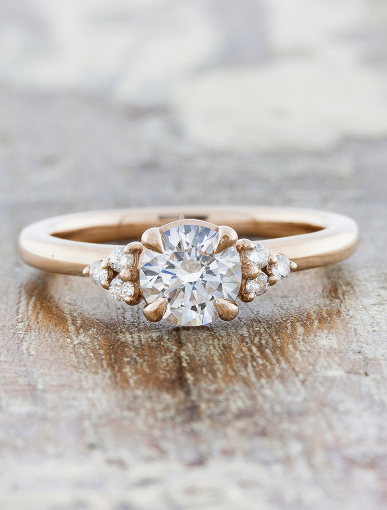 caption:Shown in 14k rose gold