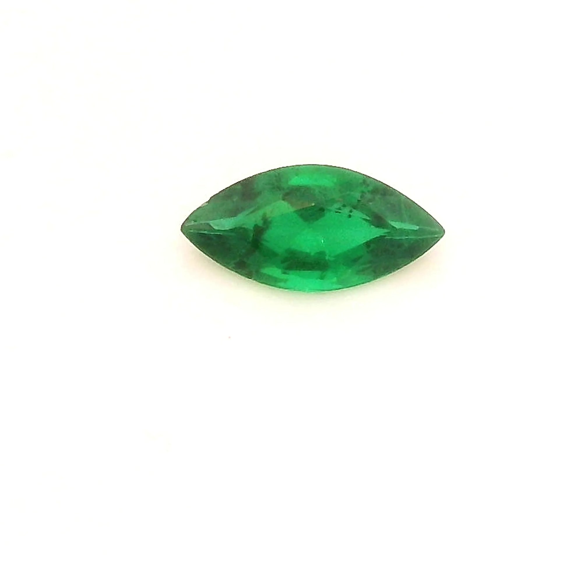 0.18ct Marquise Natural Emerald (Colour Green, Clarity Moderately Included, Cut Faceted)