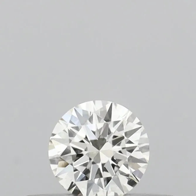 0.18ct Round Natural Diamond (Colour J, Clarity IF, Cut EX, IGI Certified)