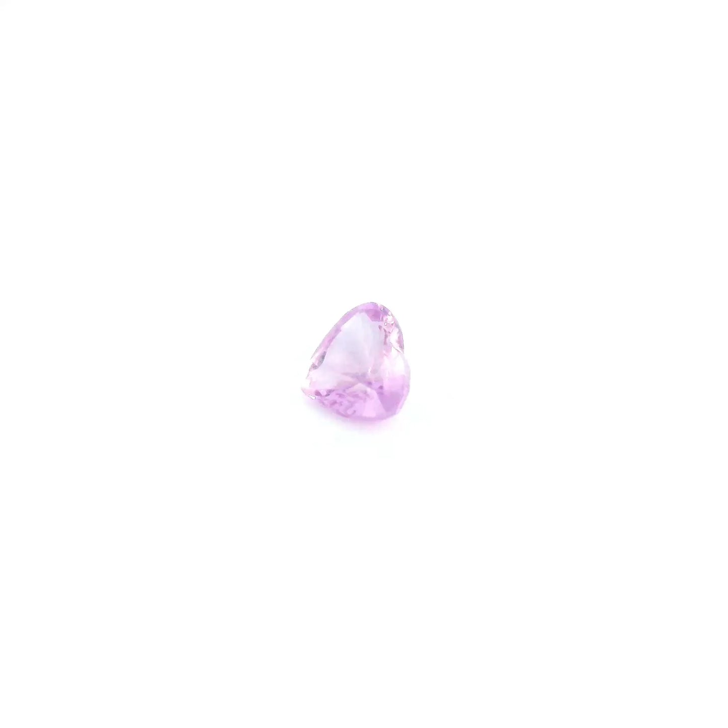 0.35ct Heart Natural Sapphire (Colour Pink, Clarity Slightly Included, Cut Faceted)