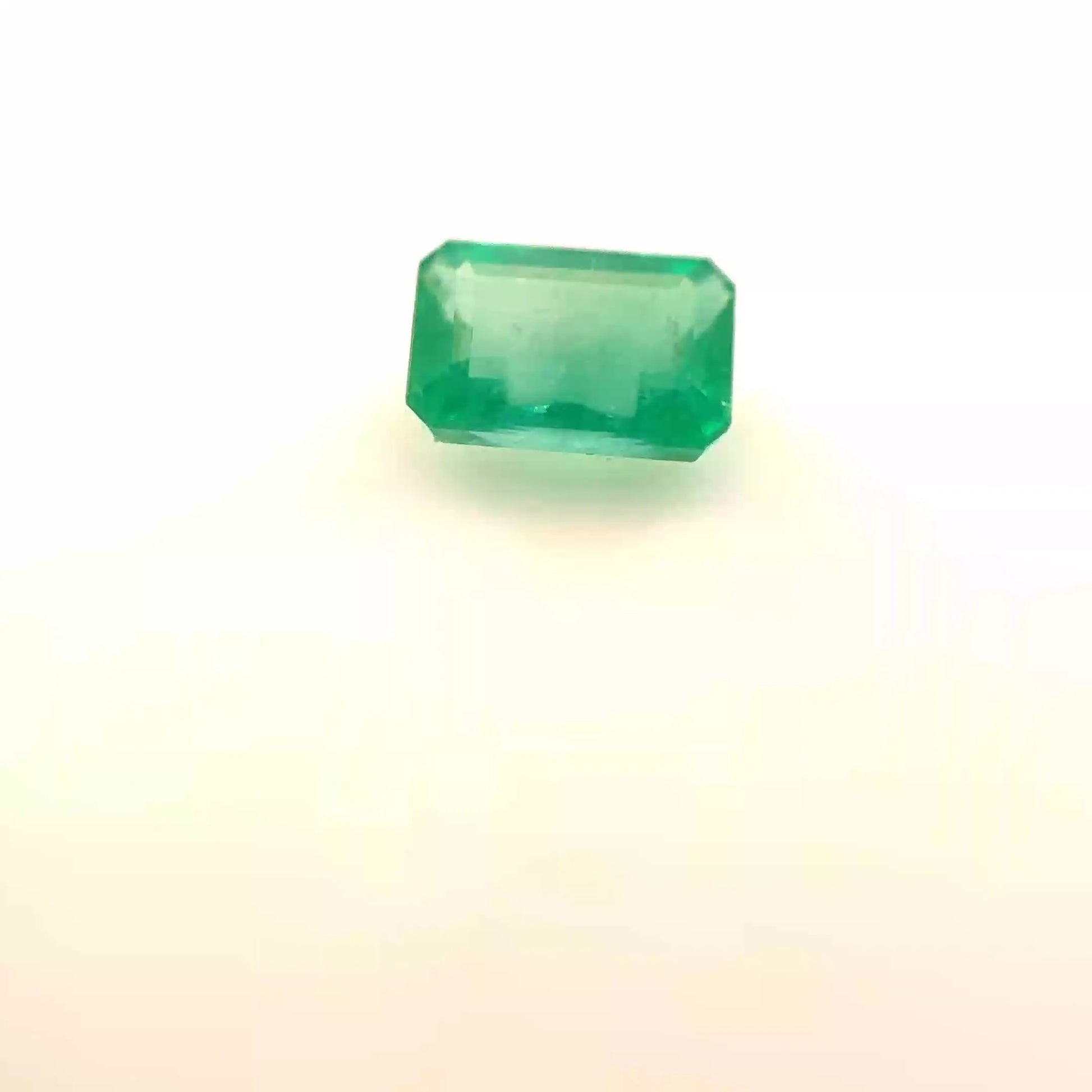 0.54ct Emerald Natural Emerald (Colour Green, Clarity Slightly Included, Cut Faceted)