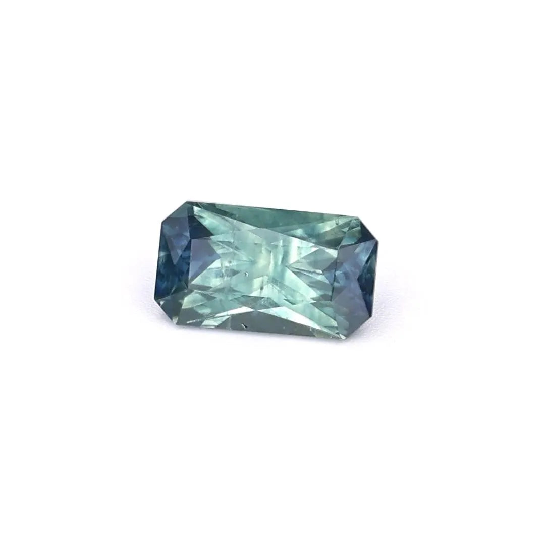 0.74ct Emerald Natural Sapphire (Colour Green, Clarity Eye Clean, Cut Faceted)