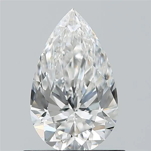 0.75ct Pear Natural Diamond (Colour E, Clarity VS2, Cut EX, GIA Certified)