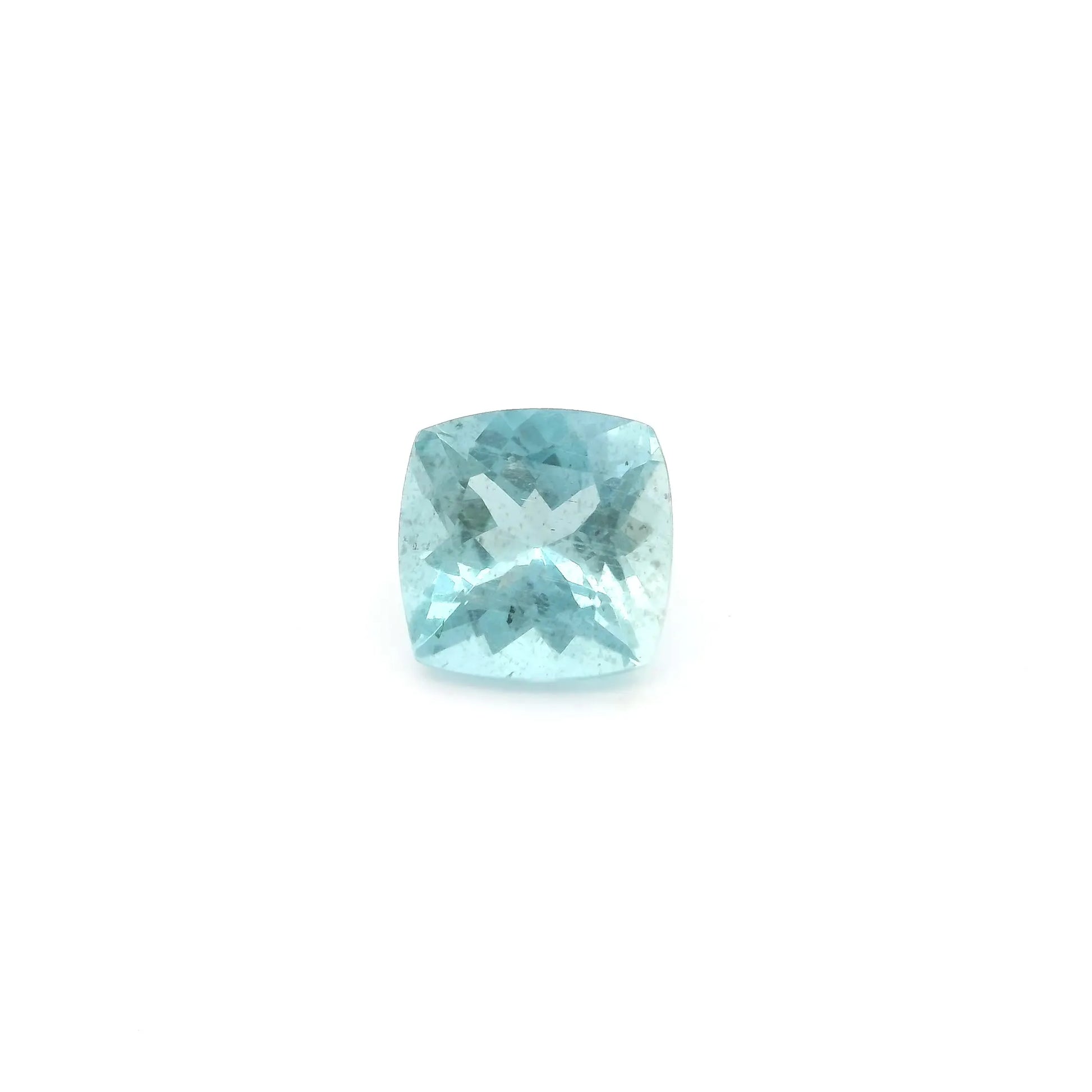 1.01ct Cushion Natural Aquamarine (Colour Blue, Clarity Slightly Included, Cut Faceted)