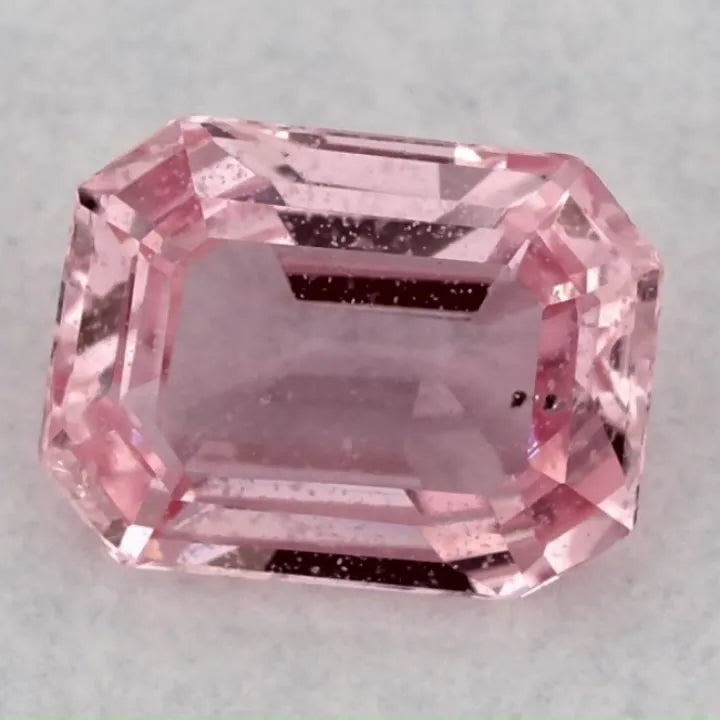 1.01ct Octagonal Natural Sapphire (Colour Pink, Clarity Slightly Included, Cut Faceted)