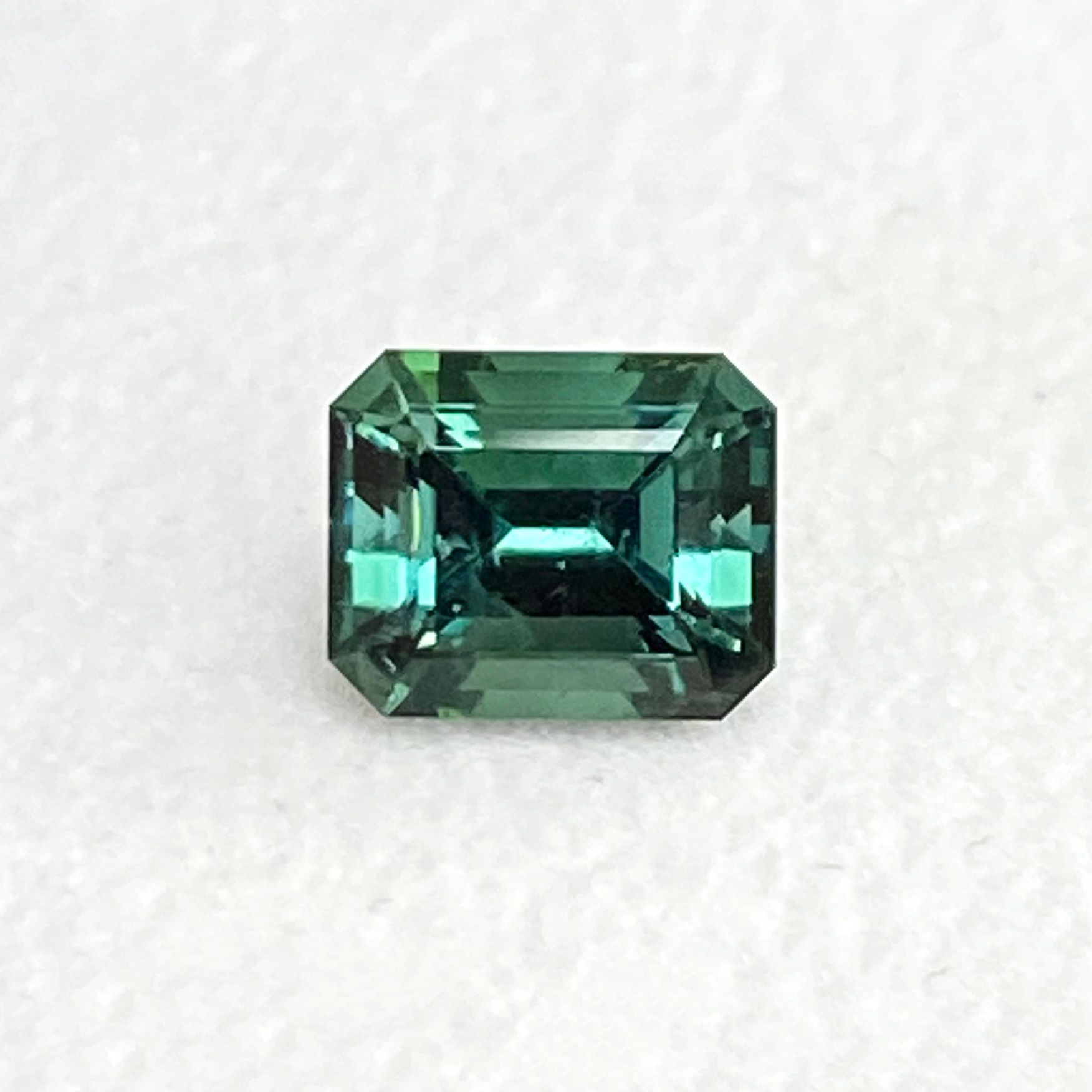 1.08ct Emerald Natural Tourmaline (Colour Green, Clarity Eye Clean, Cut Faceted)