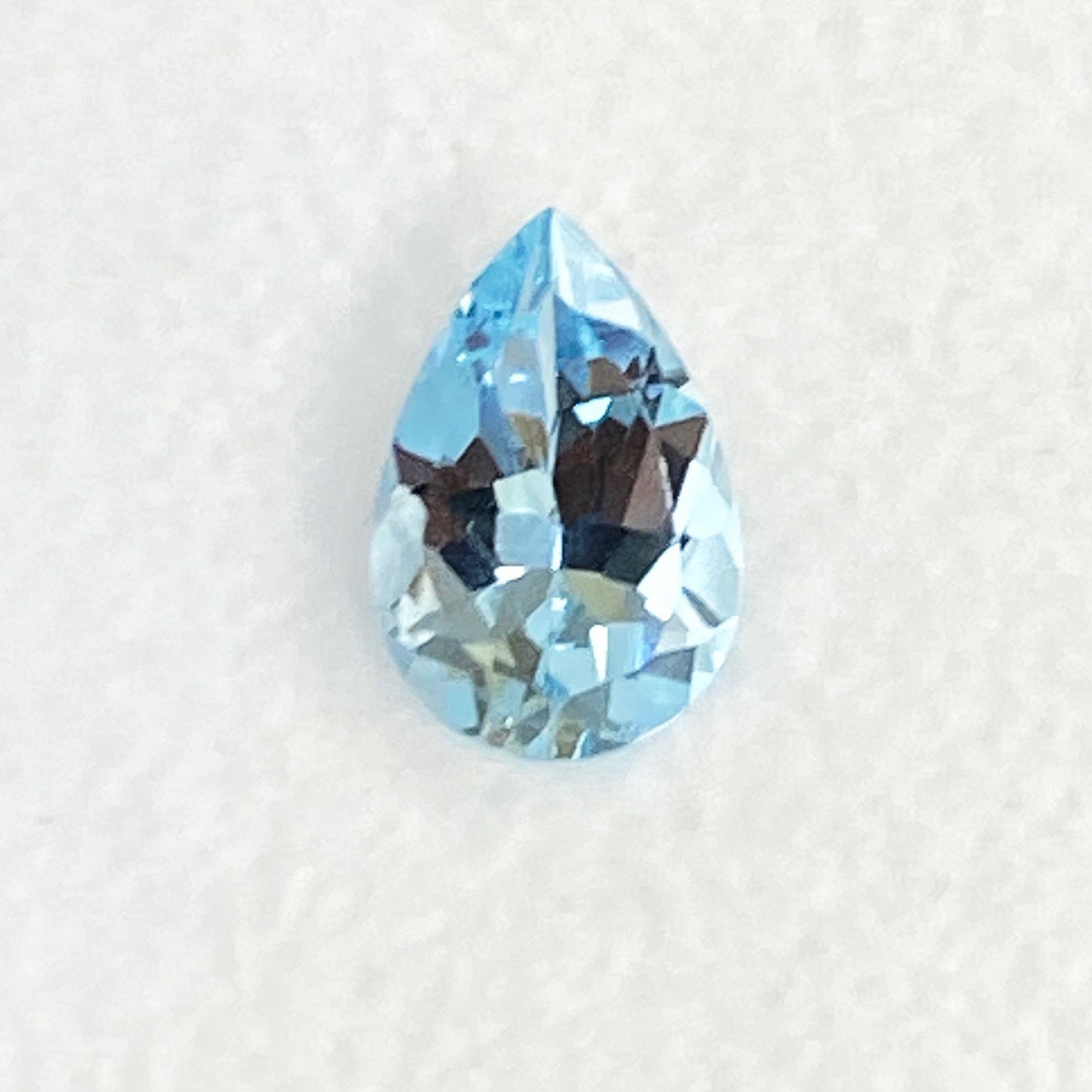 1.08ct Pear Natural Aquamarine (Colour Blue, Clarity Eye Clean, Cut Faceted)