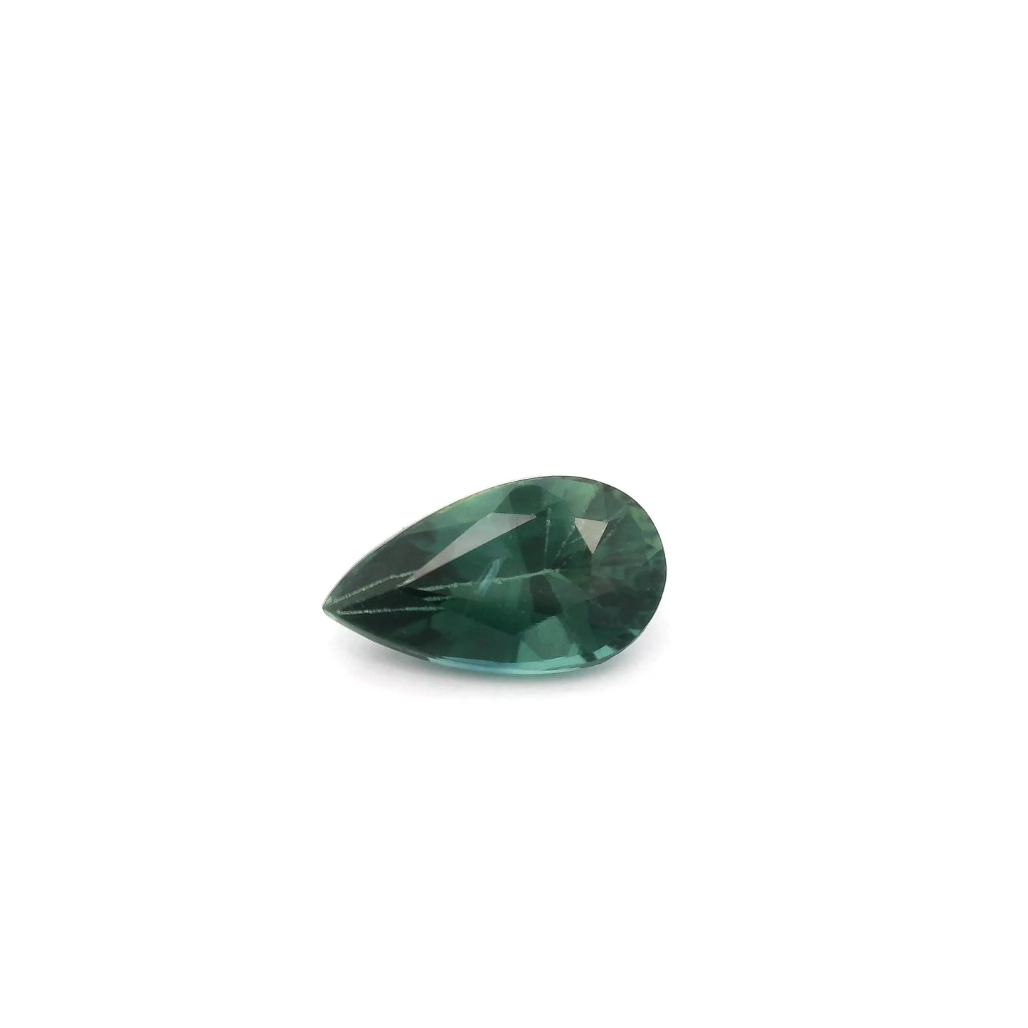 1.10ct Pear Natural Sapphire (Colour Teal, Clarity Eye Clean, Cut Faceted)