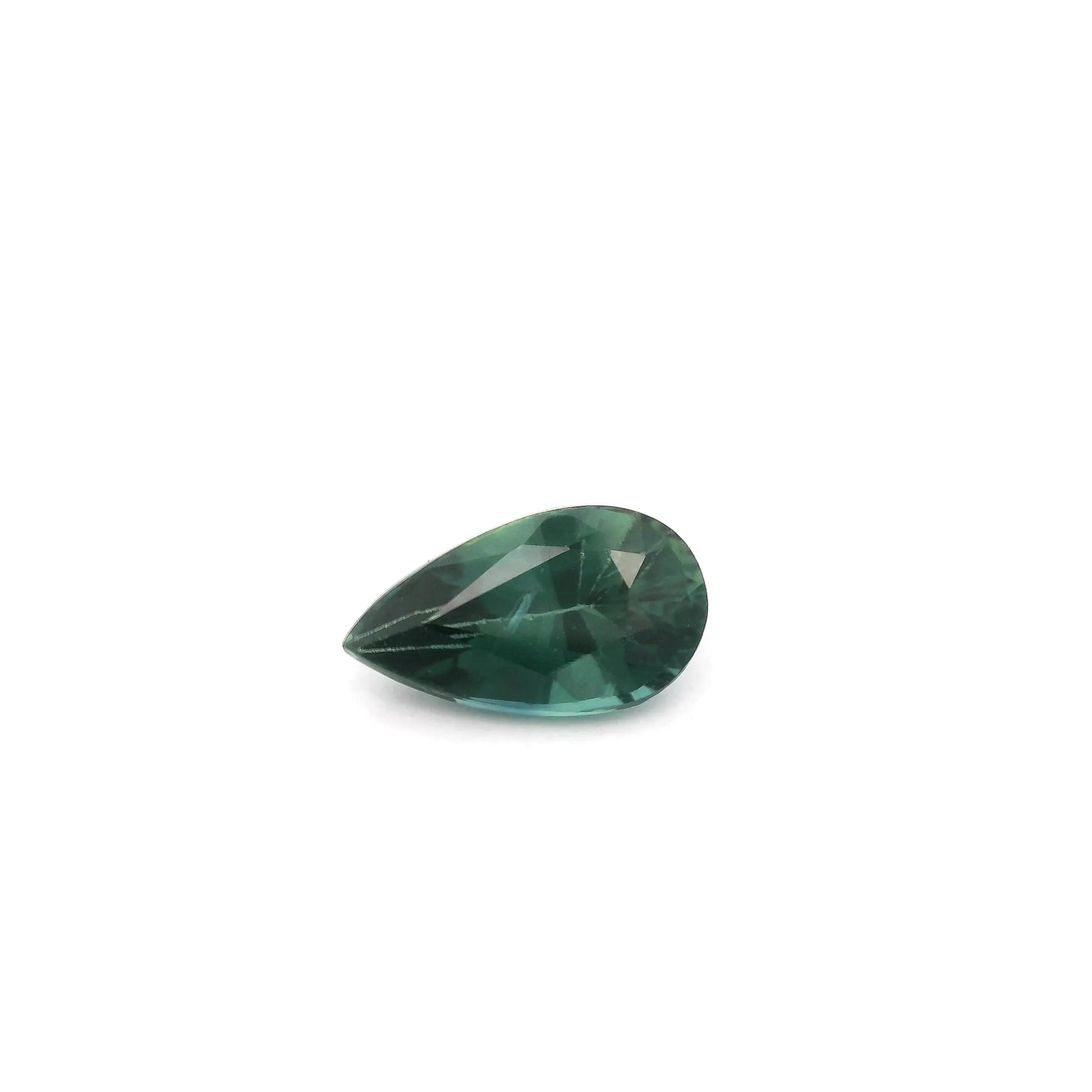 1.10ct Pear Natural Sapphire (Colour Teal, Clarity Eye Clean, Cut Faceted)