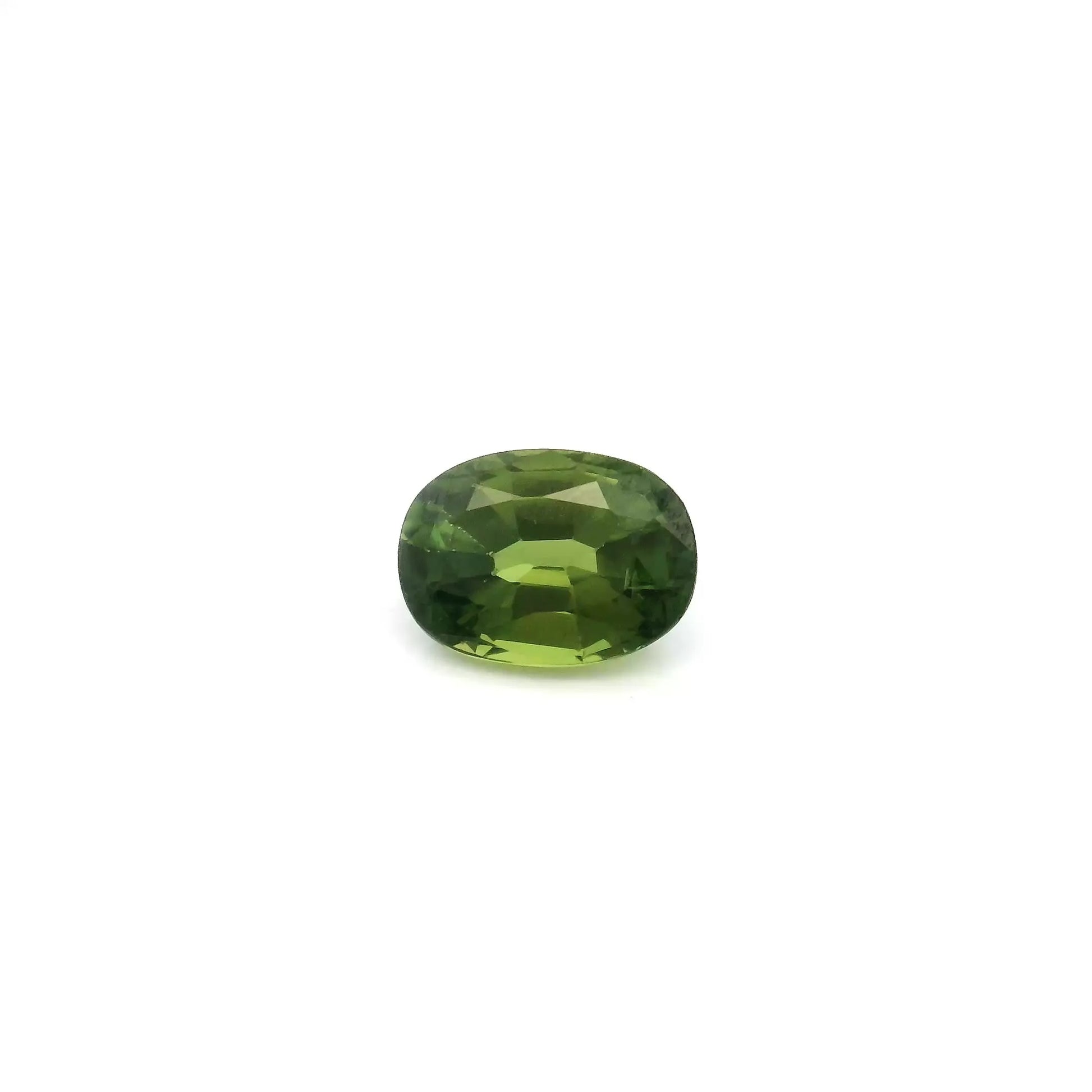 1.17ct Oval Natural Sapphire (Colour Green, Clarity Eye Clean, Cut Faceted)