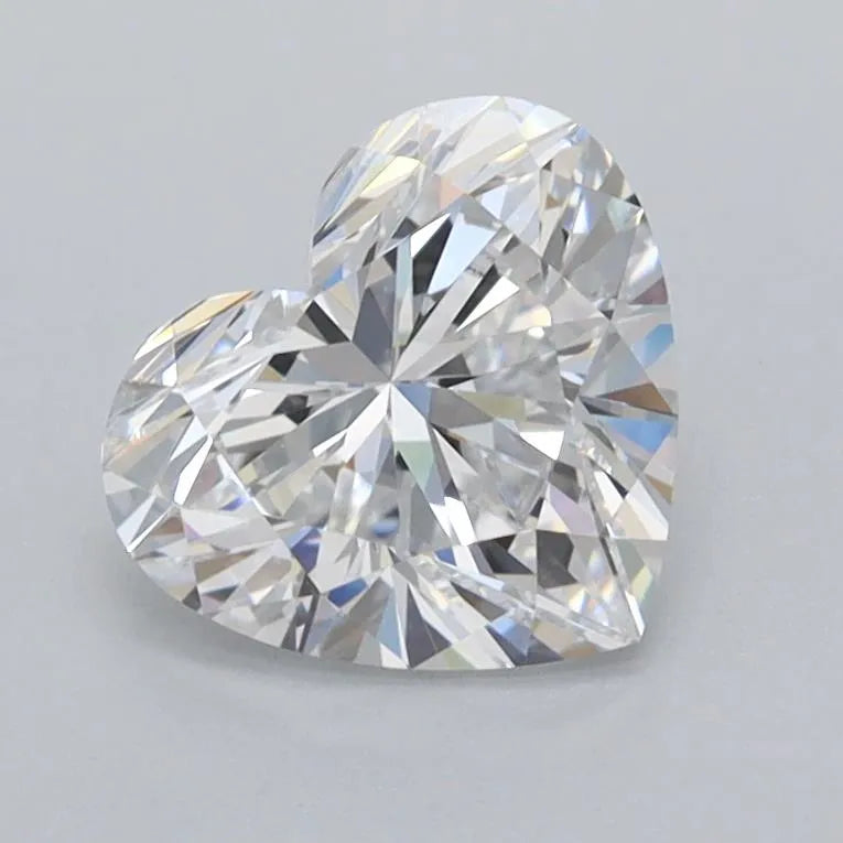 1.33ct Heart Lab Grown Diamond (Colour D, Clarity FL, IGI Certified)