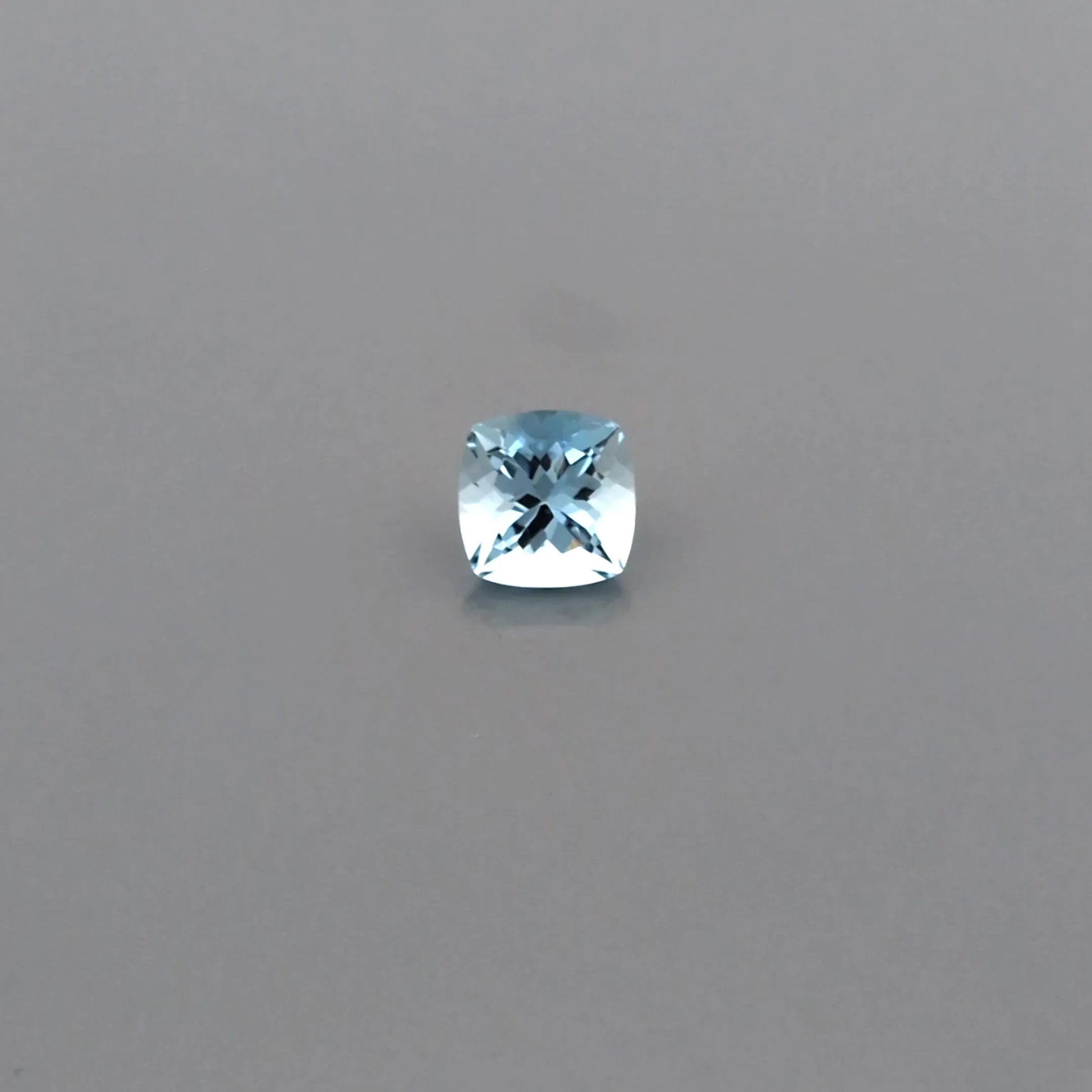 1.41ct Cushion Natural Aquamarine (Colour Blue, Clarity Eye Clean, Cut Faceted)