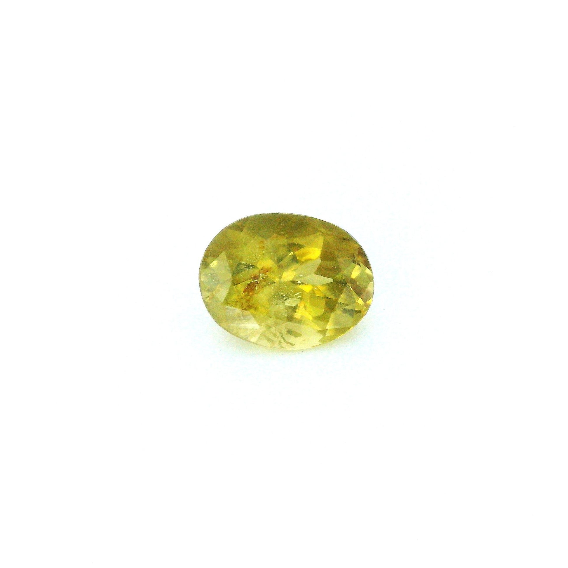 1.41ct Oval Natural Alexandrite (Colour Yellow, Clarity Slightly Included, Cut Faceted)