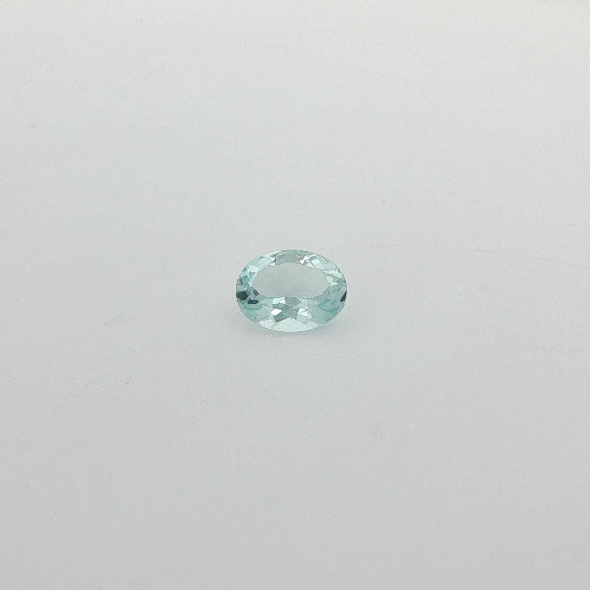 1.66ct Oval Natural Aquamarine (Colour Blue, Clarity Slightly Included, Cut Faceted)