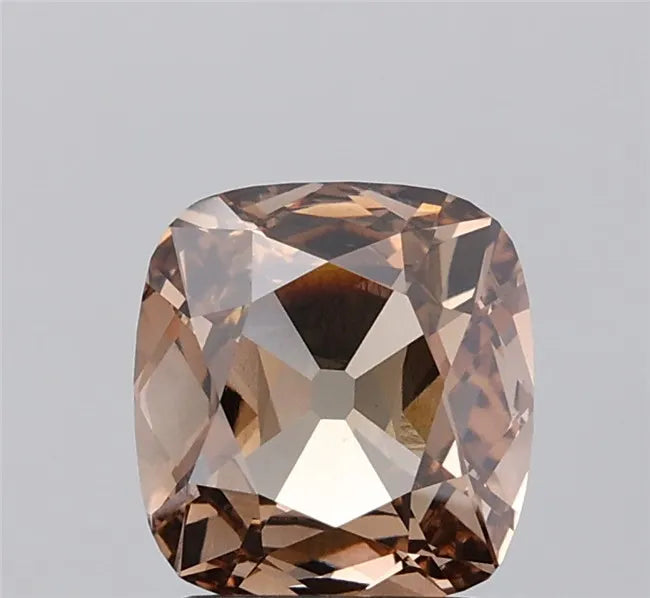 1.76ct Cushion brilliant Lab Grown Diamond (Colour Fancy Brown, Clarity VS1, IGI Certified)