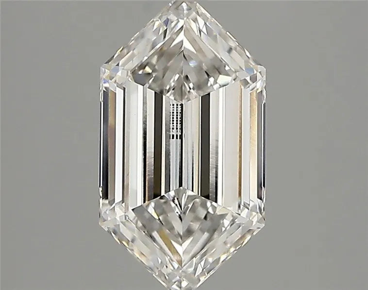 1.80ct Hexagonal Lab Grown Diamond (Colour F, Clarity VVS2, IGI Certified)