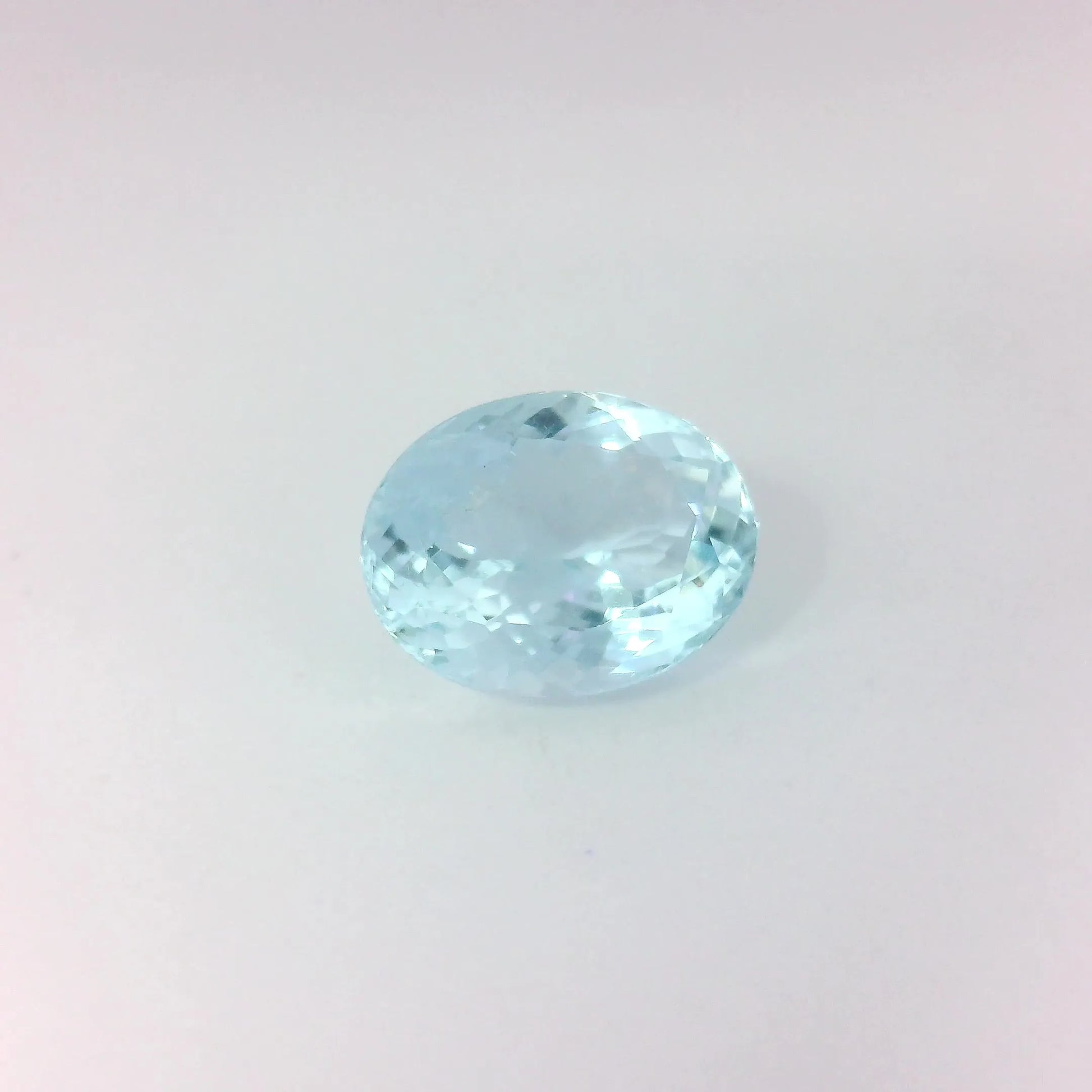 1.80ct Oval Natural Aquamarine (Colour Blue, Clarity Slightly Included, Cut Faceted)