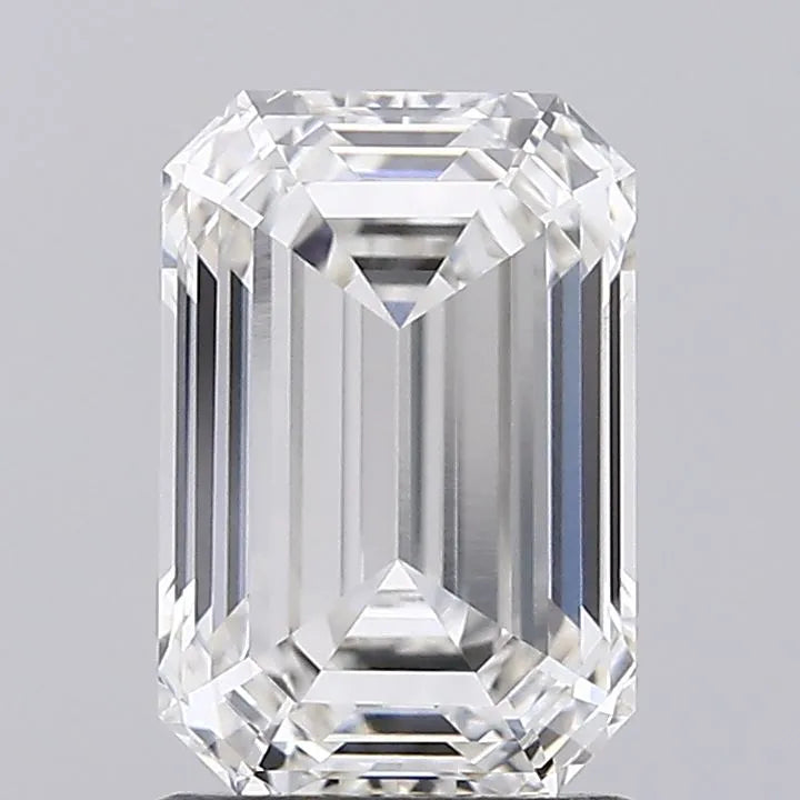 1.81ct Emerald Lab Grown Diamond (Colour F, Clarity VVS2, IGI Certified)