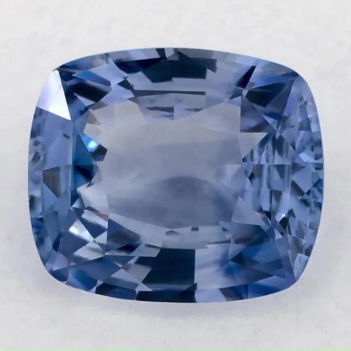 2.00ct Cushion Natural Sapphire (Colour Blue, Clarity Eye Clean, Cut Faceted)