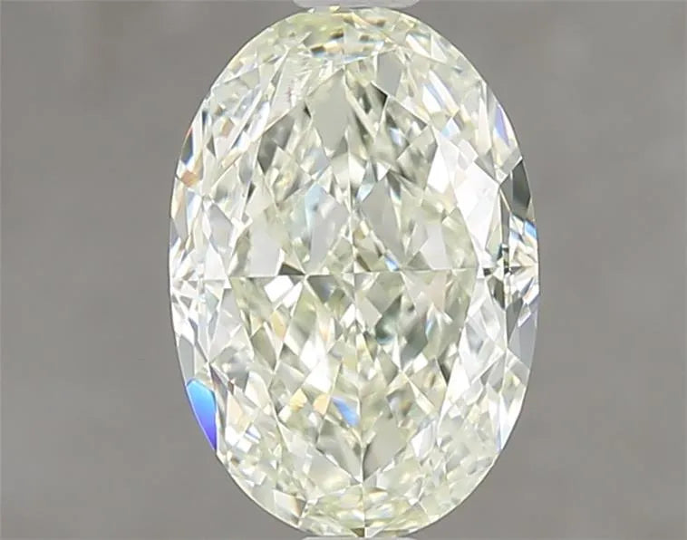 2.01ct Oval Natural Diamond (Colour Very Light Green, Clarity VVS2, GIA Certified)