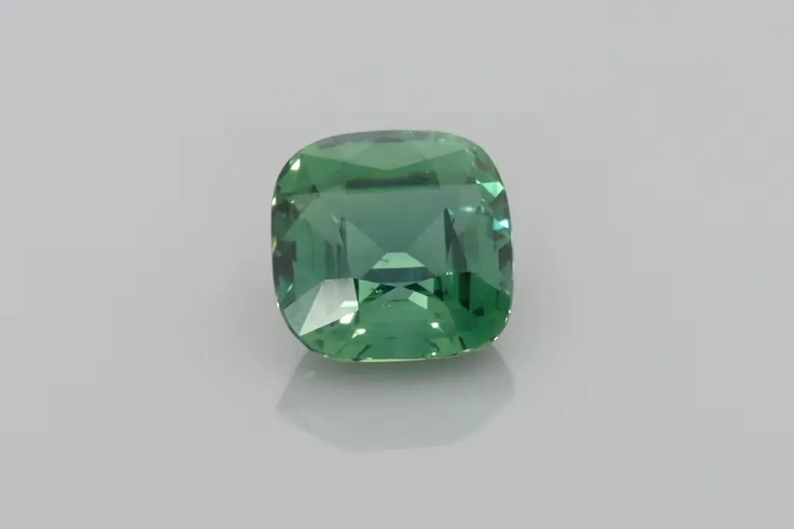 2.02ct Cushion Natural Sapphire (Colour Teal, Clarity Eye Clean, Cut Faceted)
