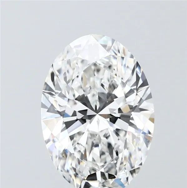 2.02ct Oval Lab Grown Diamond (Colour E, Clarity VVS1, IGI Certified)