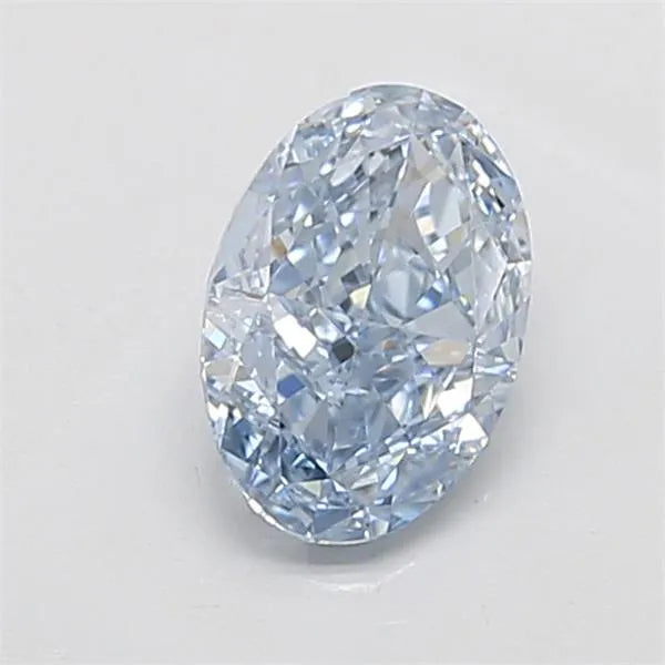 2.05ct Oval Lab Grown Diamond (Colour Fancy Blue, Clarity VS1, IGI Certified)