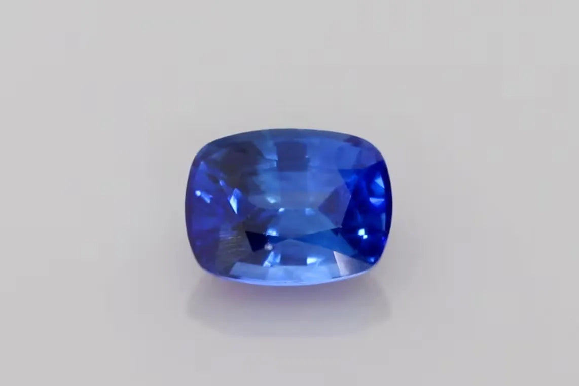 2.08ct Cushion Natural Sapphire (Colour Blue, Clarity Eye Clean, Cut Faceted)