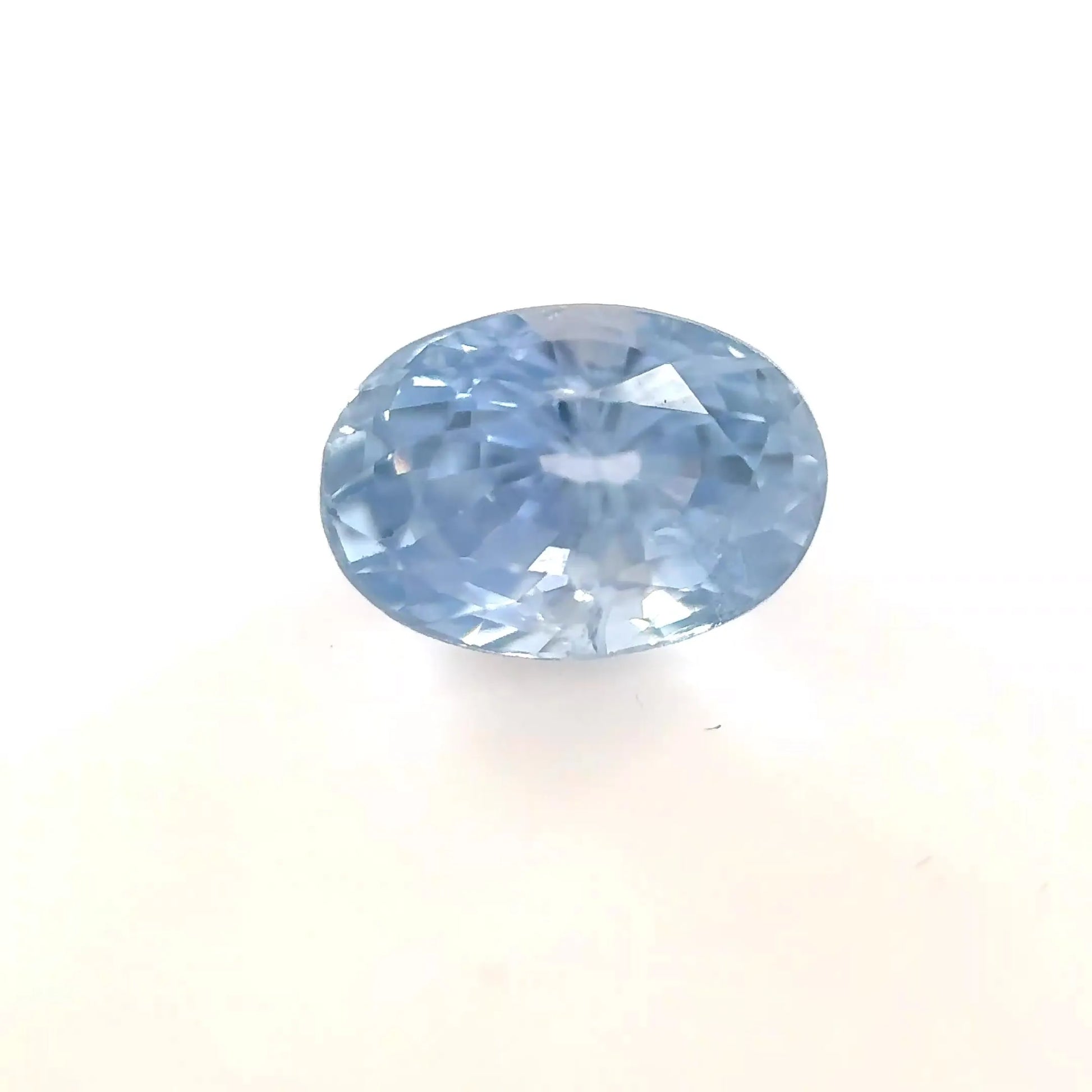 2.08ct Oval Natural Sapphire (Colour Blue, Clarity Slightly Included, Cut Faceted)
