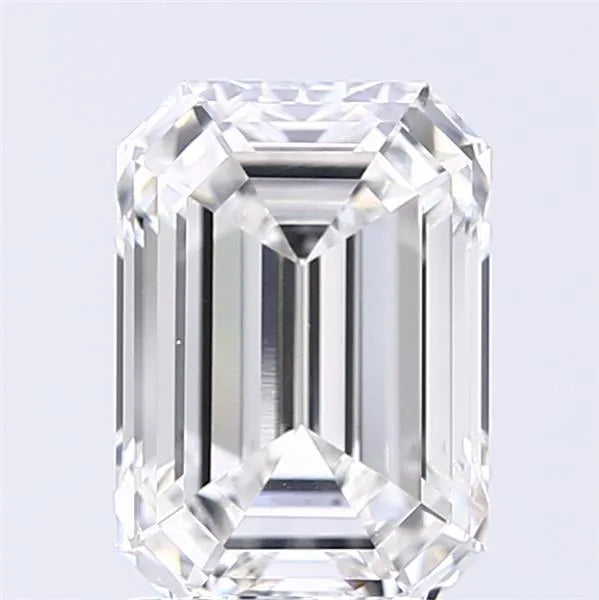 2.12ct Emerald Lab Grown Diamond (Colour F, Clarity VVS2, IGI Certified)