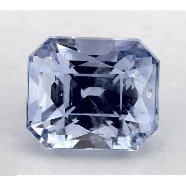 2.16ct Emerald Natural Sapphire (Colour Blue, Clarity Slightly Included, Cut Faceted)