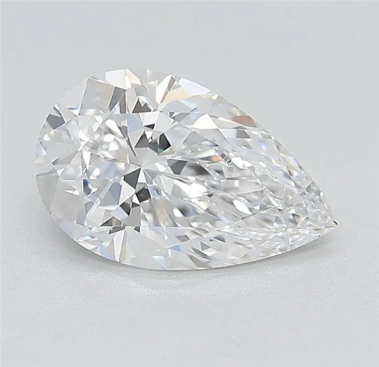 2.28ct Pear Lab Grown Diamond (Colour D, Clarity FL, Cut EX, IGI Certified)