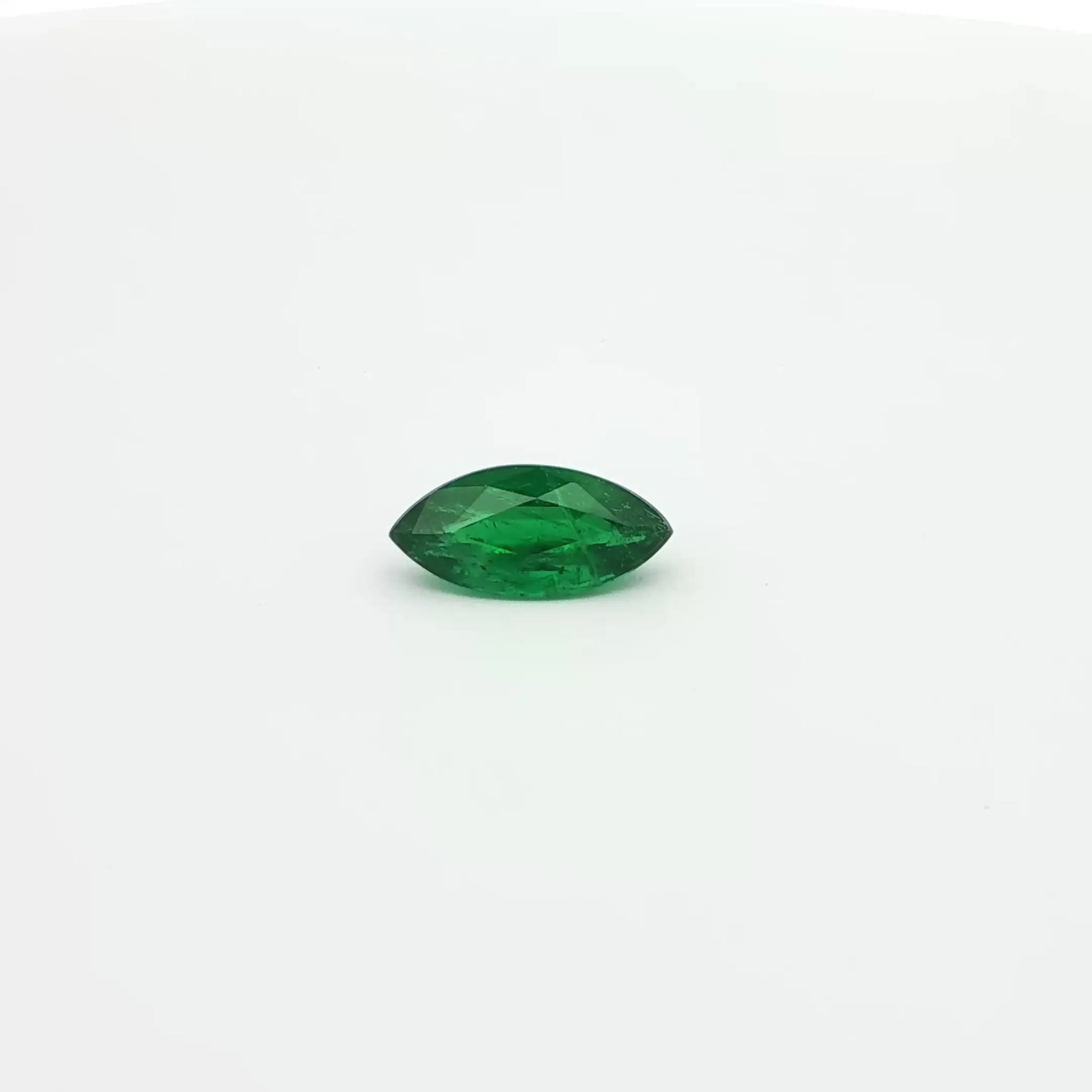 2.37ct Marquise Natural Emerald (Colour Green, Clarity Slightly Included, Cut Faceted)