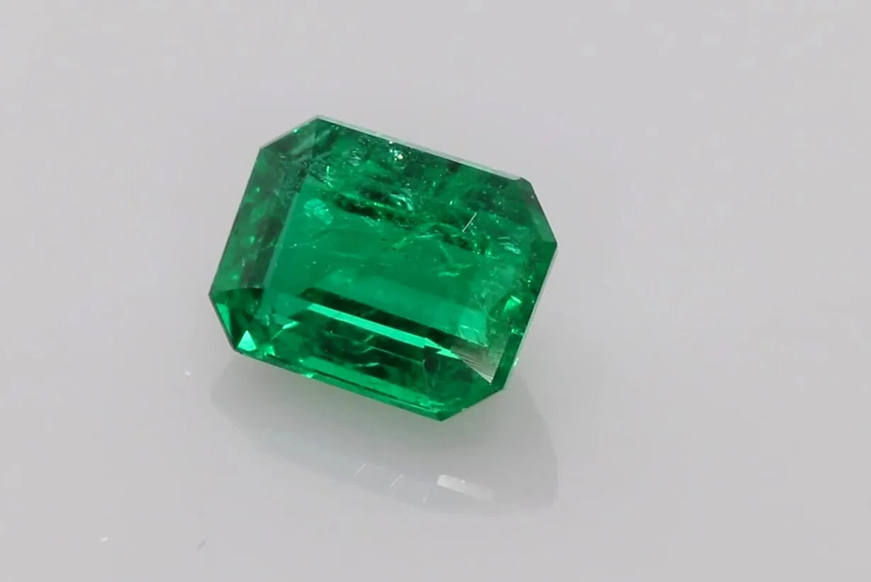 2.42ct Emerald Natural Emerald (Colour Green, Clarity Slightly Included, Cut Faceted)